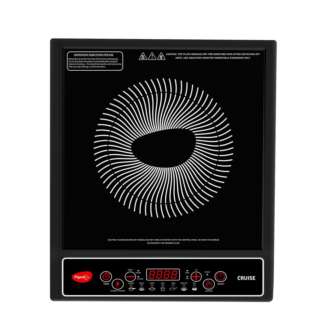 Prime Induction Cooktop 1800W Soft Push Button