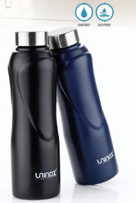 Stainless Steel Single Wall Water Bottle Mirror Finish 1000ML