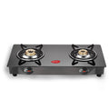 Gas Stove Stainless Steel (2 Burners) Black