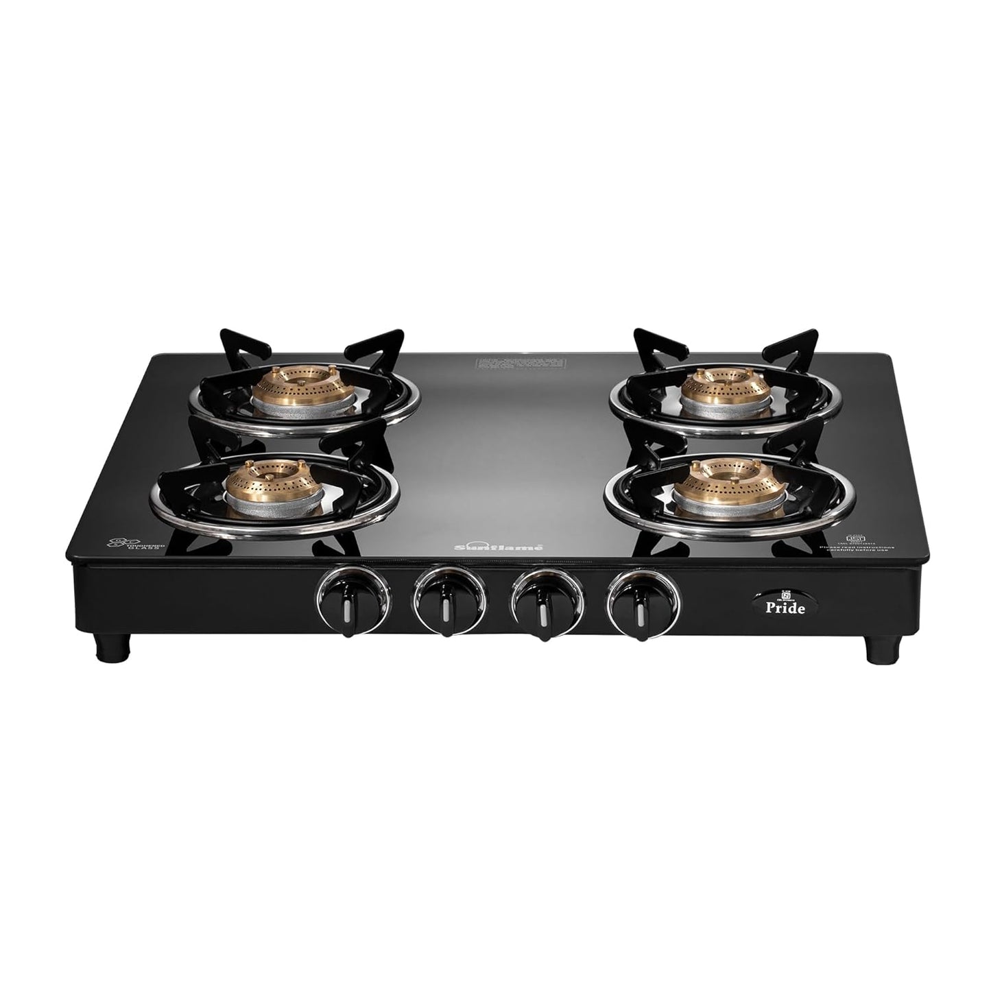 ROBUSTA Gas Stove Glass Top 3 Burner / 4 Burner