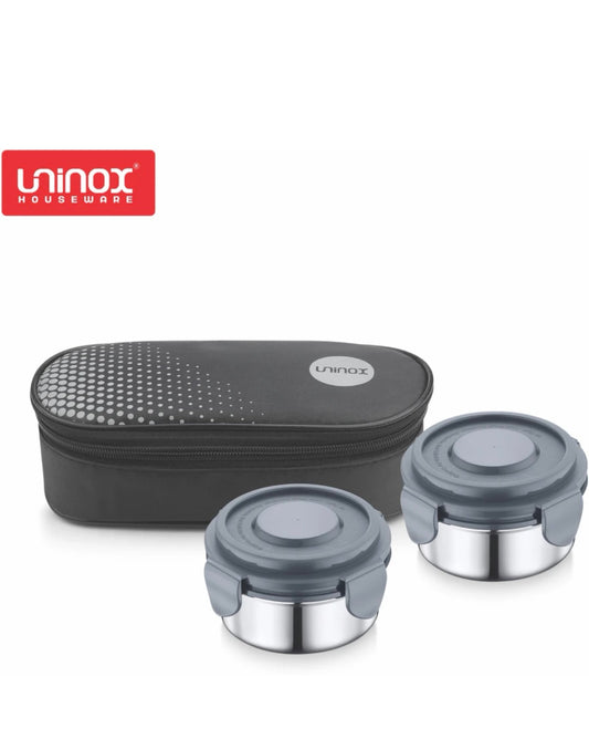 Stainless Steel Lunch Box Lockmeal Duo 300ml + 300ml
