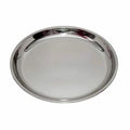 Stainless Steel China Plate | Set of 6 | Plain