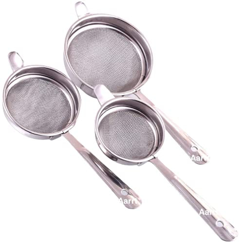 Stainless Steel Soup Stainer – Steel handle -Single jali