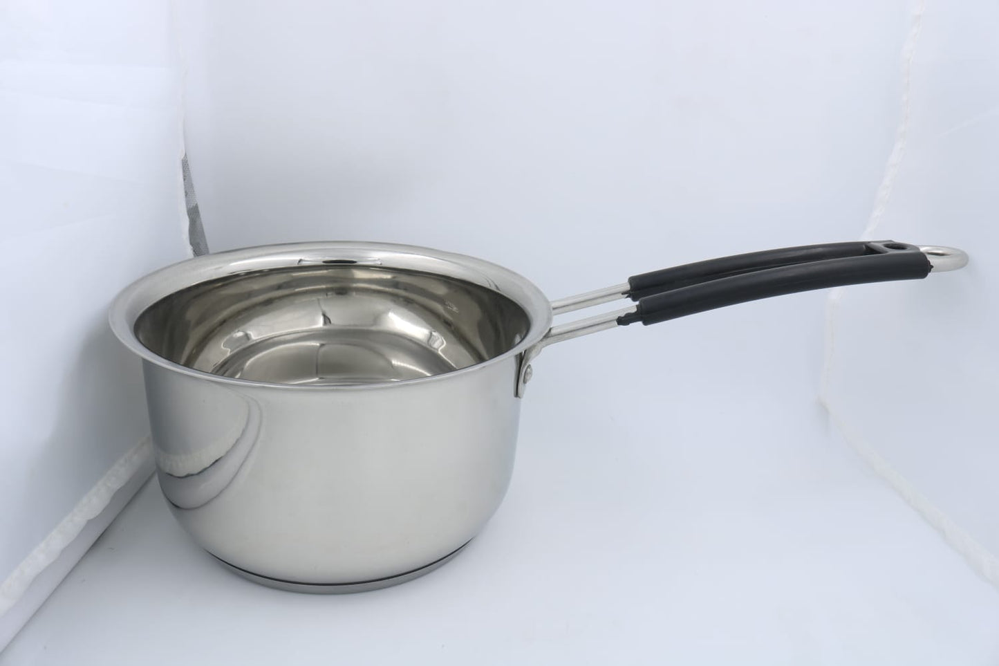 Stainless Steel Saucepan Sandwich Bottom Mirror Finish