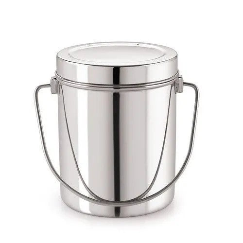Milk Pot Stainless Steel Container Mirror Finish Lazer