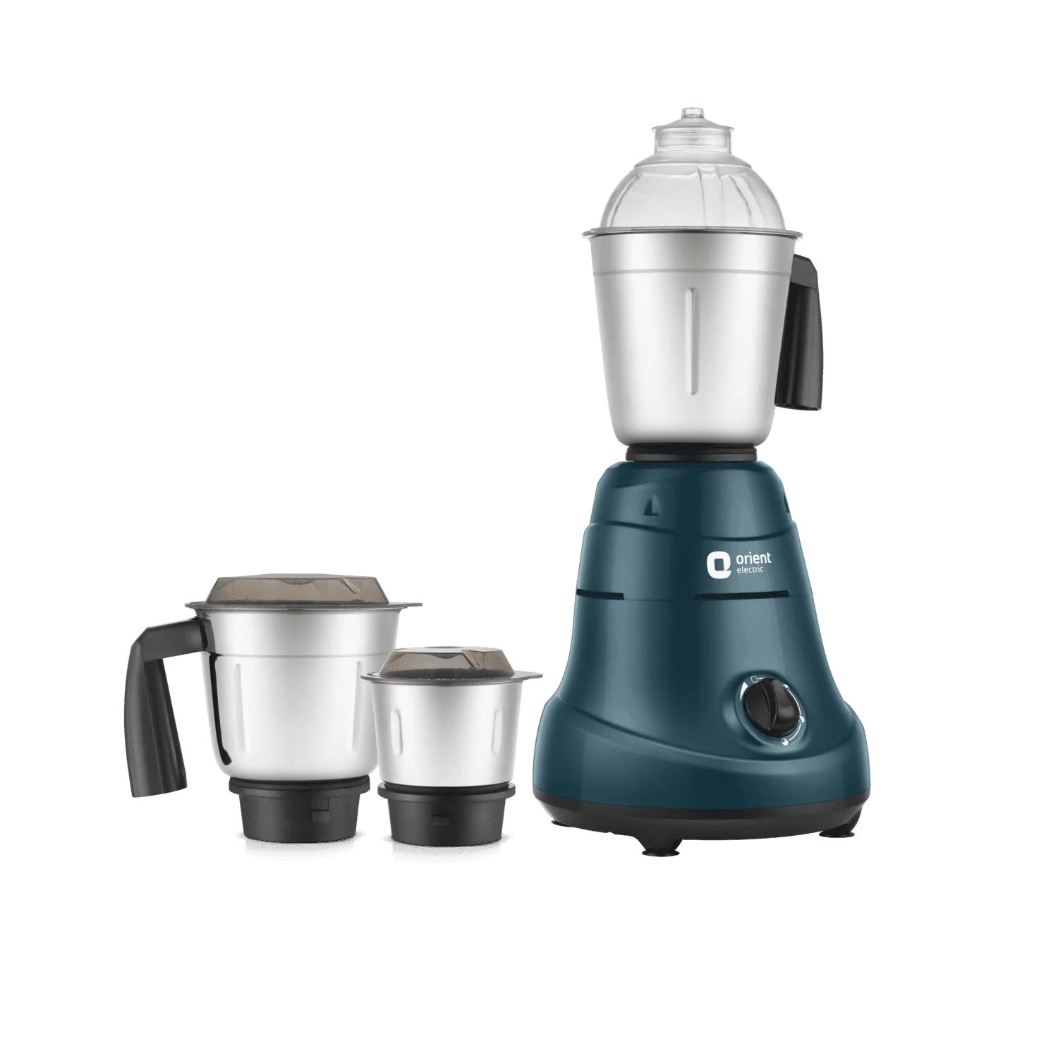 Orb Alpine Green 750W Mixer Grinder with 3 Stainless Steel Jars
