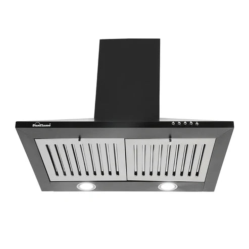 NOVA 60 Kitchen Chimney Pyramid Black Finish 60 CM