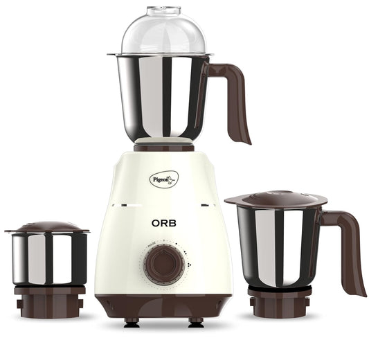 Orb 750W Mixer Grinder with 3 Stainless Steel Jars