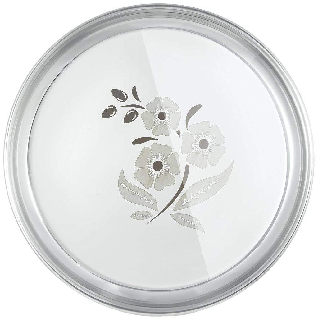 Stainless Steel NP Thali | Set of 6 | Plain