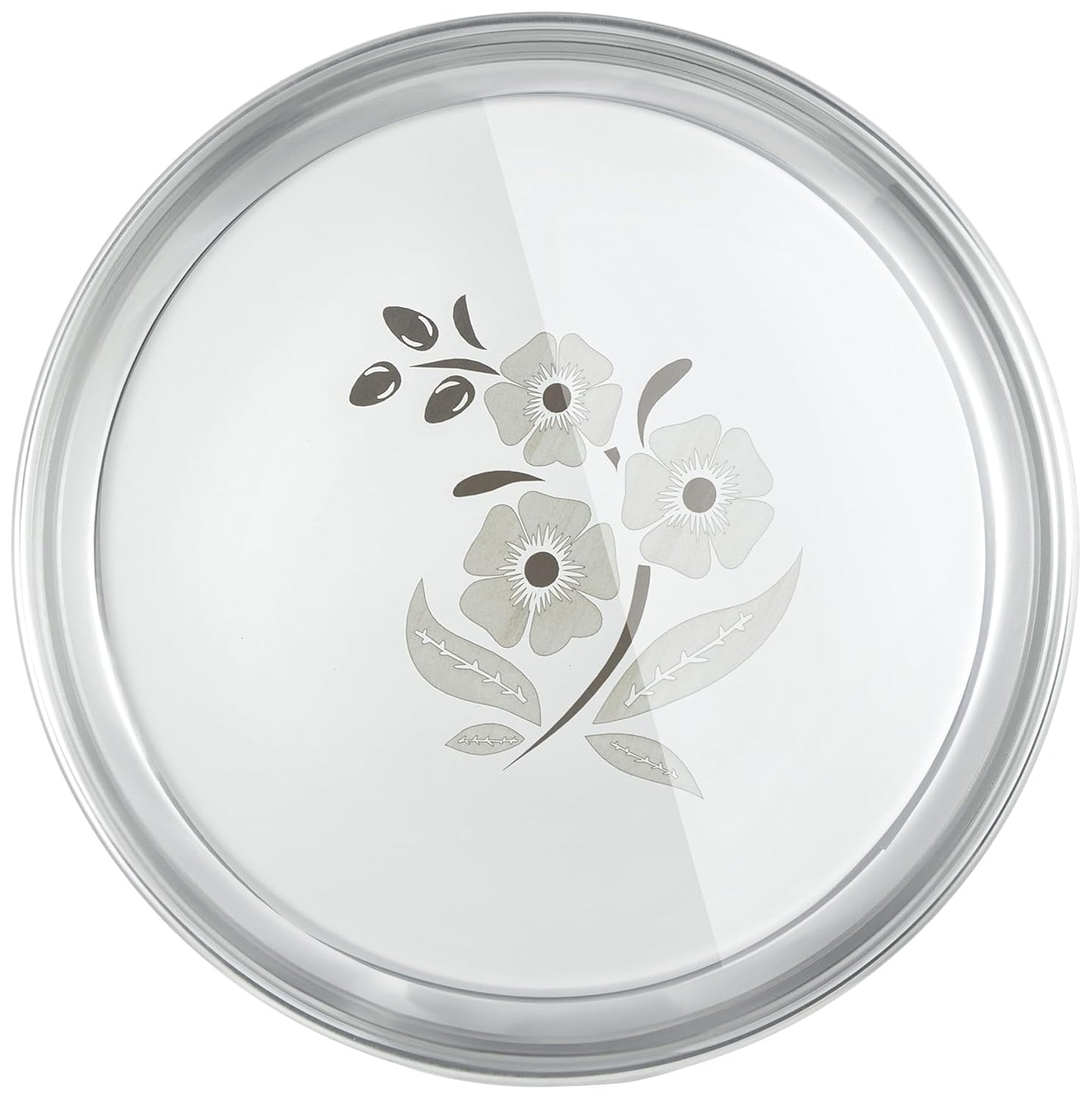 Stainless Steel NP Thali | Set of 6 | Plain