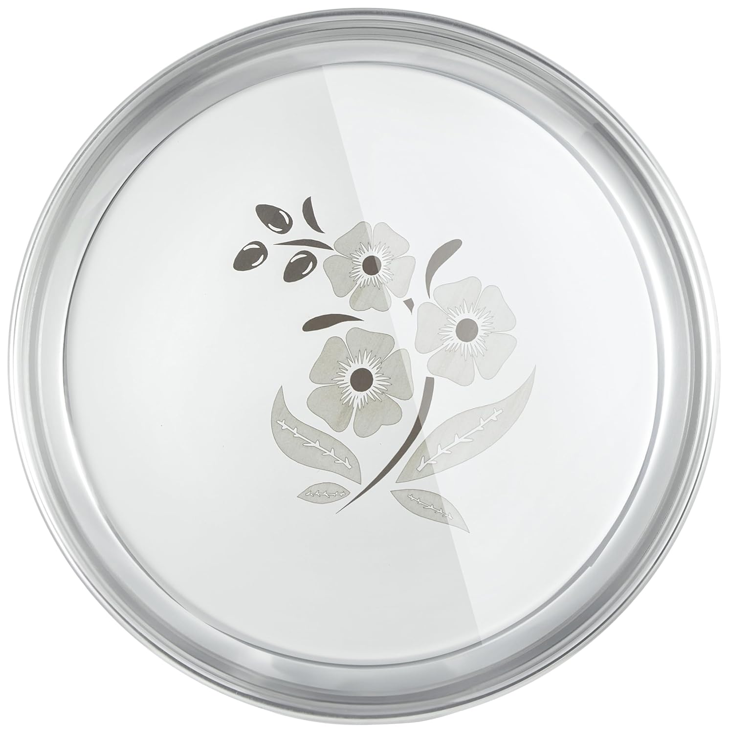 Stainless Steel NP Thali | Set of 6 | Plain
