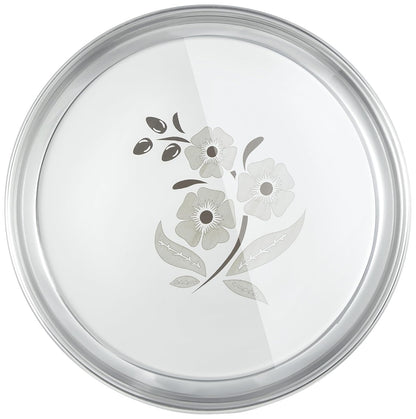 Stainless Steel NP Thali | Set of 6 | Plain