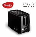 Pop-Up Toaster Black 2 Slice Automatic Bread Toaster