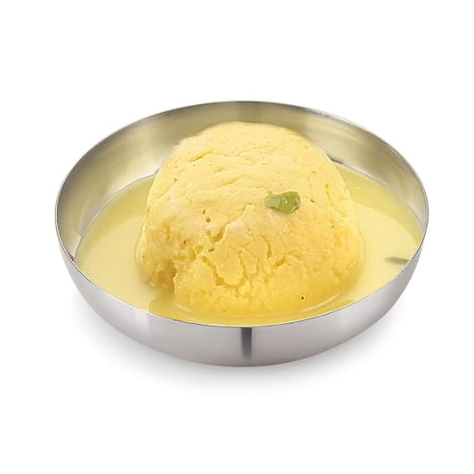 Stainless Steel Apple Halwa /Pudding Set | Set of 6 | Laser