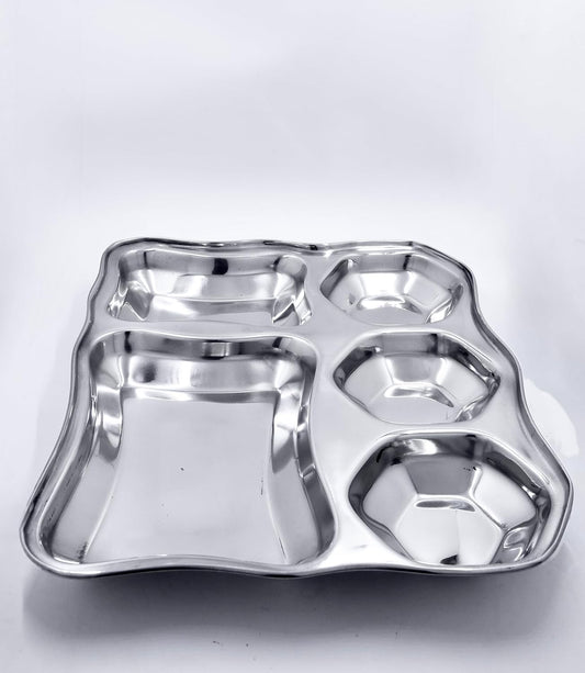 Star Design Stainless Steel Partition Thal Mirror Finish