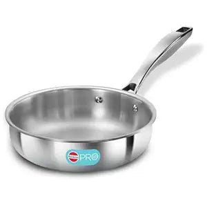 Hawkins Tri-Ply Stainless Steel Frying Pan with Shielded Non-Stick Coating