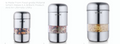 Eco Lock Stainless Steel Canister 700ml / 1000ml / 1700ml