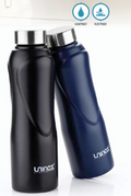 Stainless Steel Single Wall Water Bottle Mirror Finish 1000ML